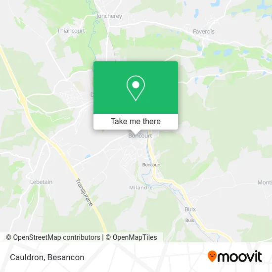 Chaudron map