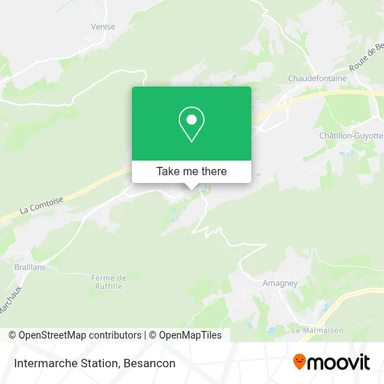 Station Intermarche map