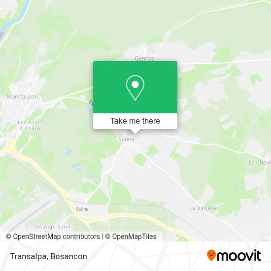 Transalpa map