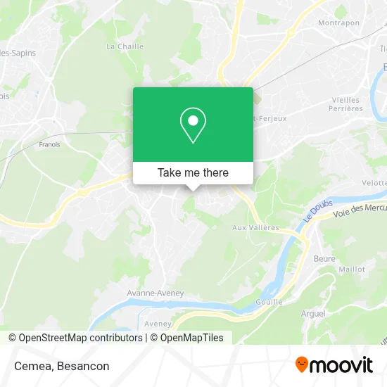 Cemea map