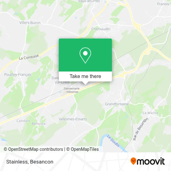 Stainless map