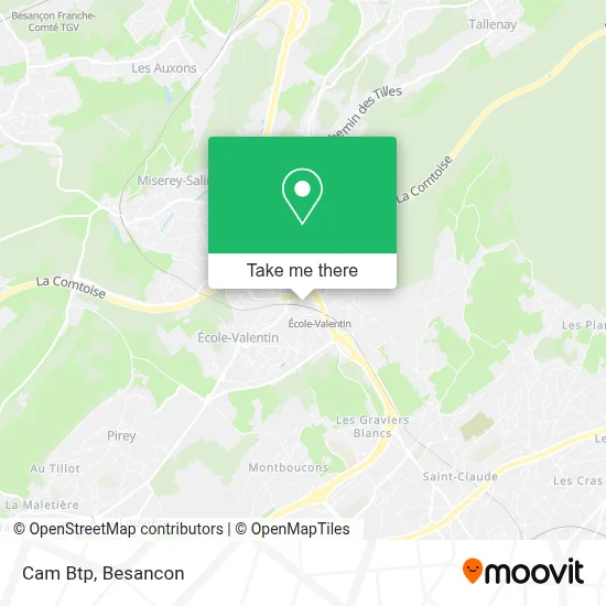 Cam Btp map
