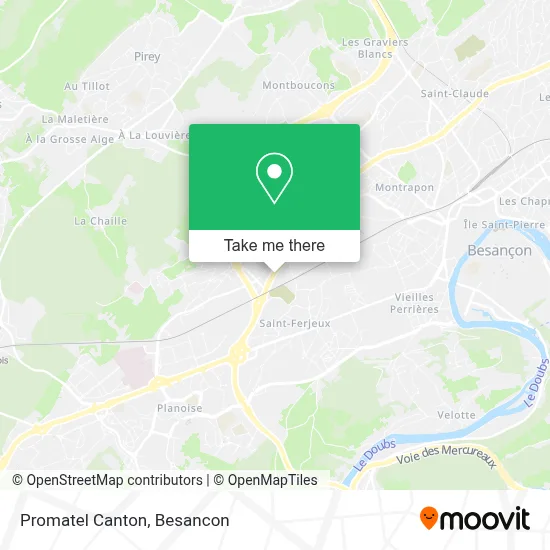 Promatel Canton map