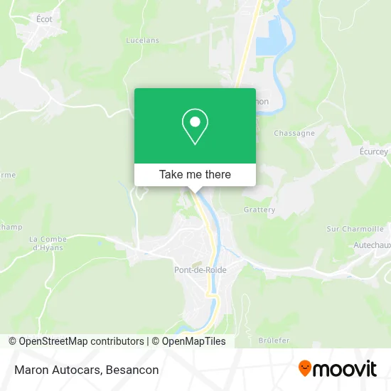 Maron Autocars map
