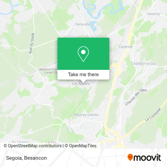 Segoia map