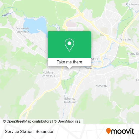 Station Service map