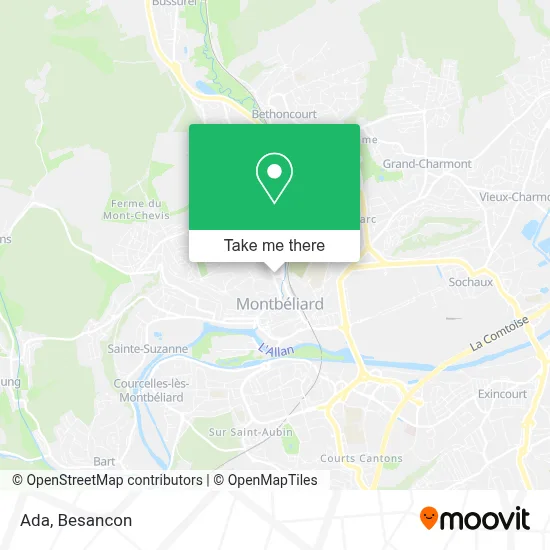Ada map