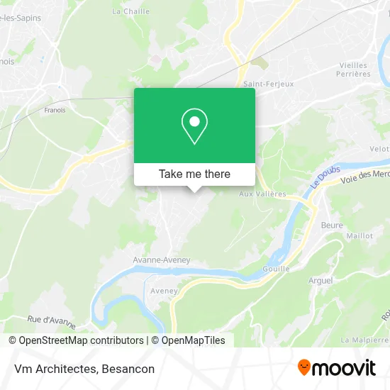 Vm Architectes map