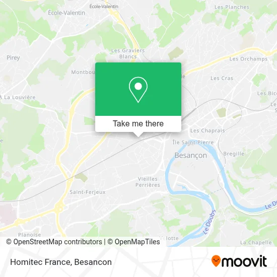 Homitec France map