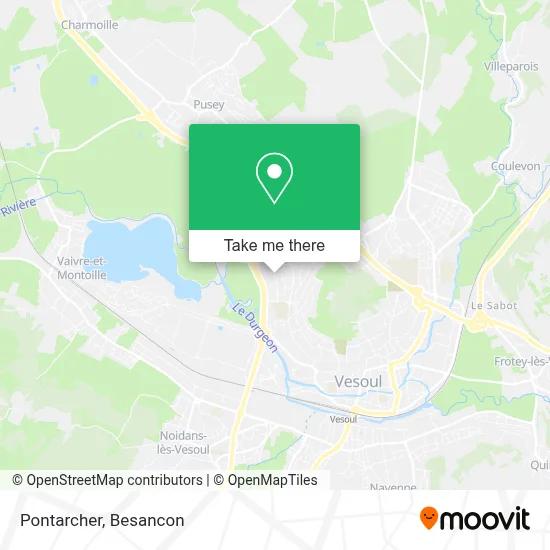 Pontarcher map