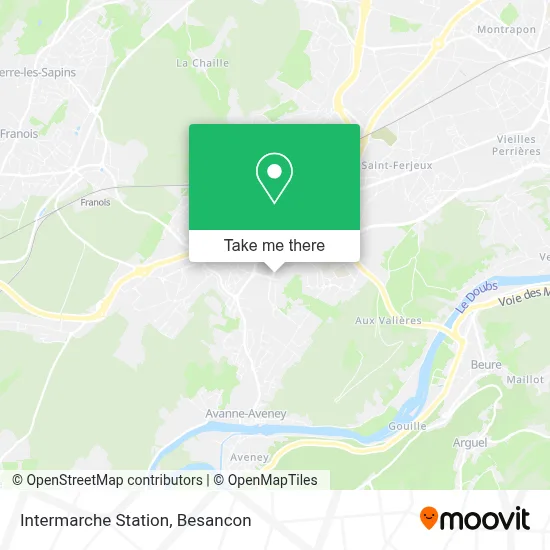Station Intermarche map
