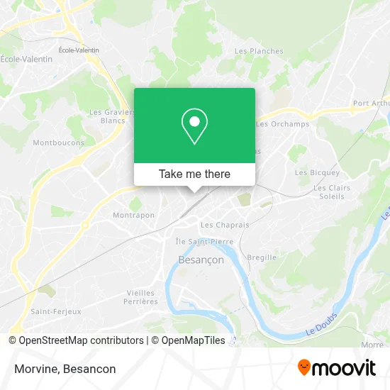 Morvine map