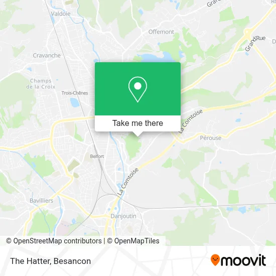 La Chapelière map