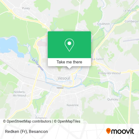 Redken (Fr) map
