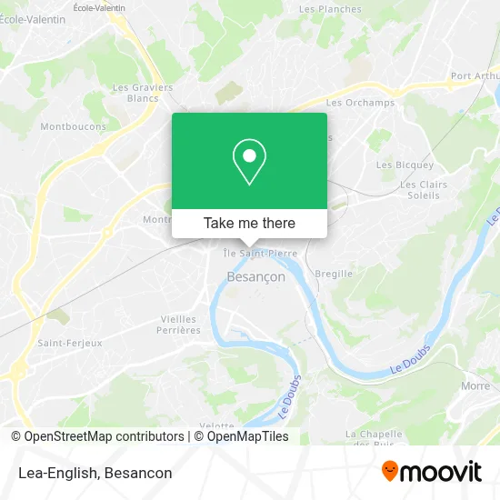 Lea-English map