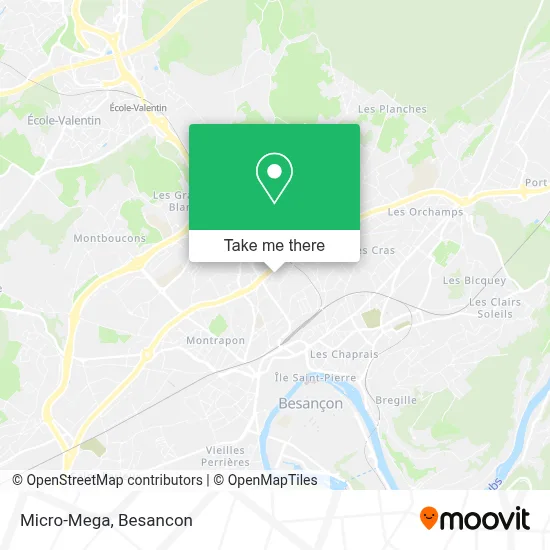 Micro-Mega map