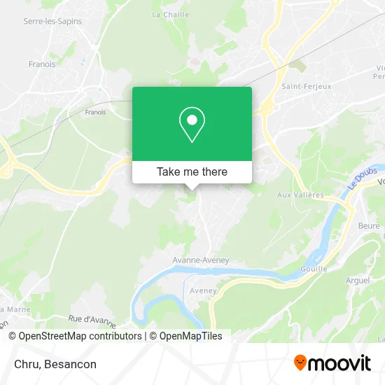 Chru map