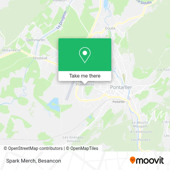 Spark Merch map