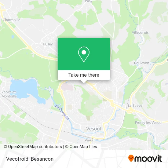 Vecofroid map