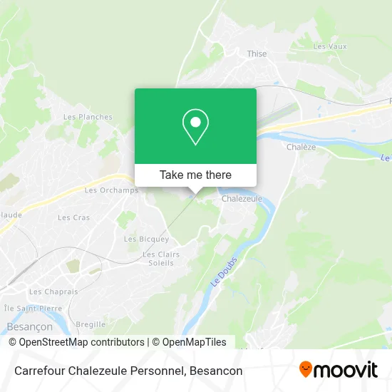 Carrefour Chalezeule Personnel map