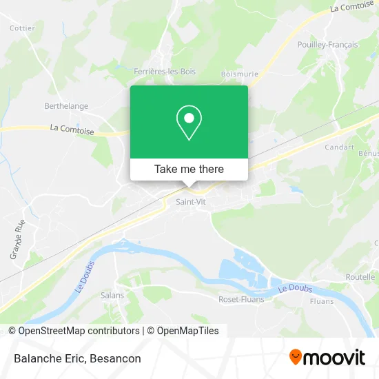 Balanche Eric map