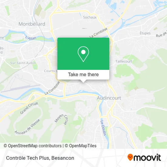 Contrôle Tech Plus map
