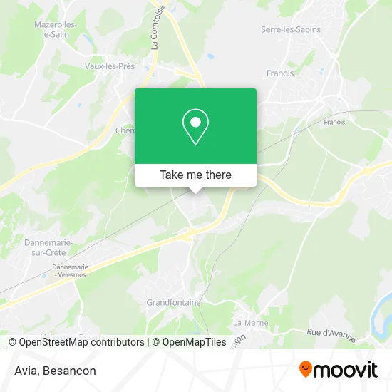 Avia map