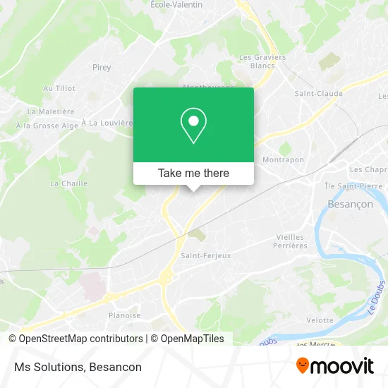 Ms Solutions map