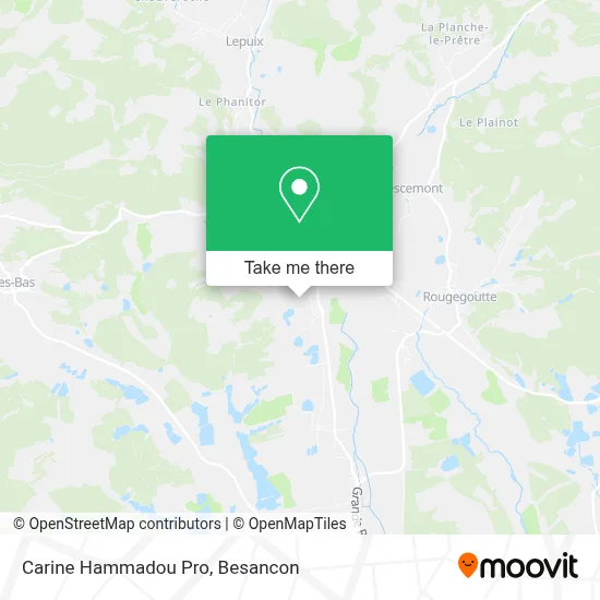 Carine Hammadou Pro map