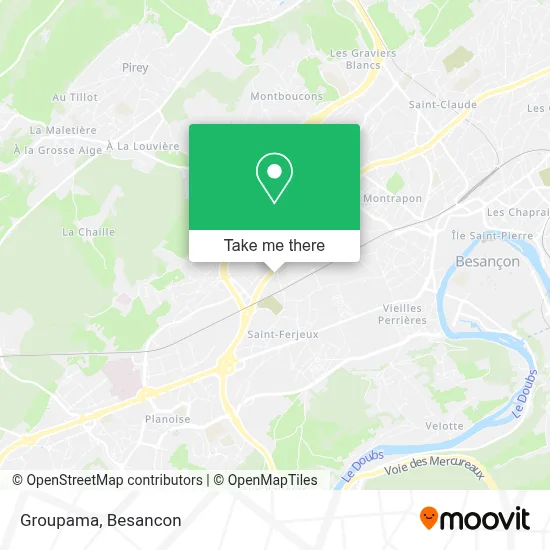Groupama map