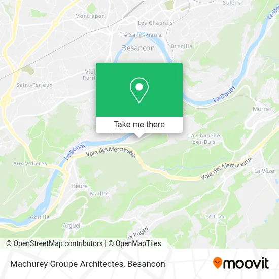 Machurey Groupe Architectes map