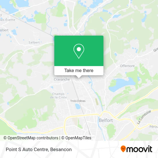 Point S Auto Centre map