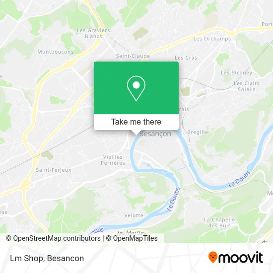 Lm Shop map