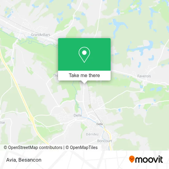 Avia map