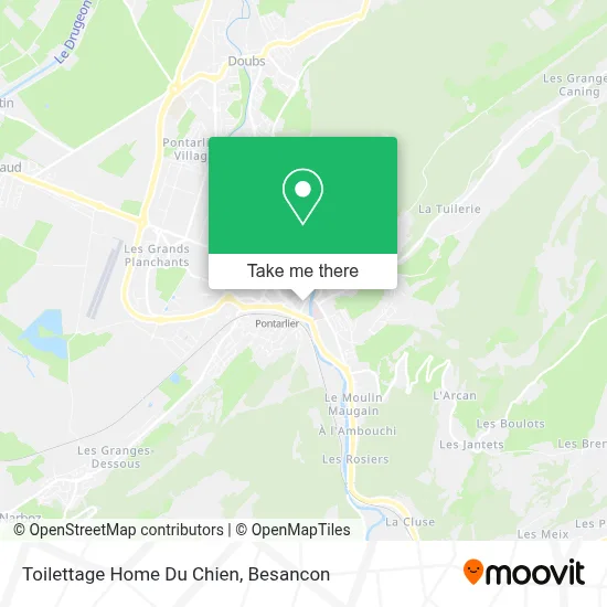 Toilettage Home Du Chien map