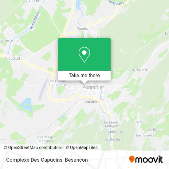 Complexe Des Capucins map