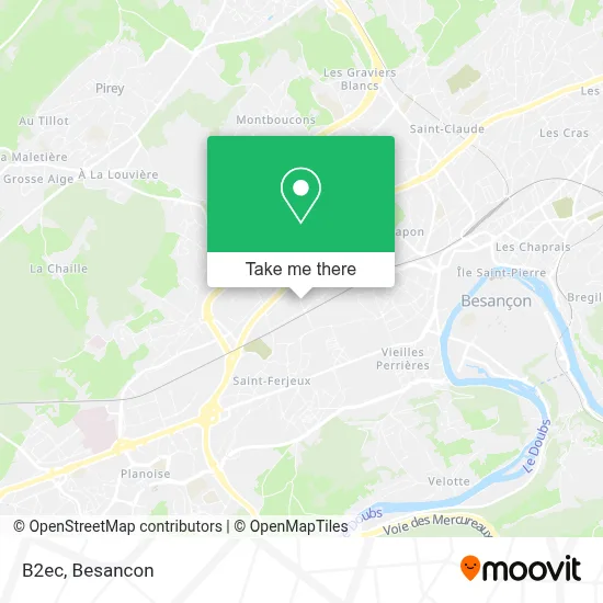 B2ec map