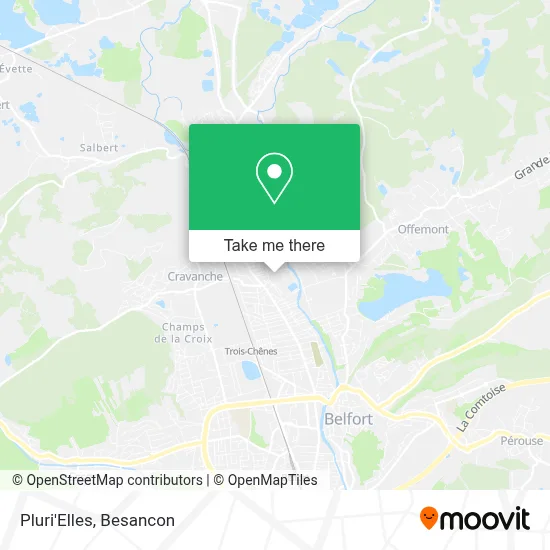 Pluri'Elles map