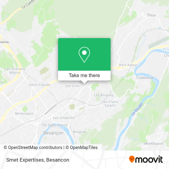 Smet Expertises map