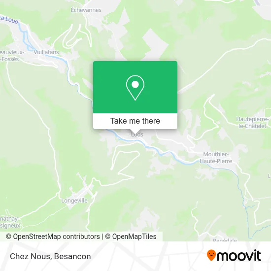Chez Nous map