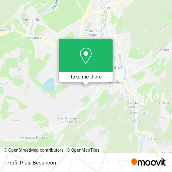 Profil Plus map