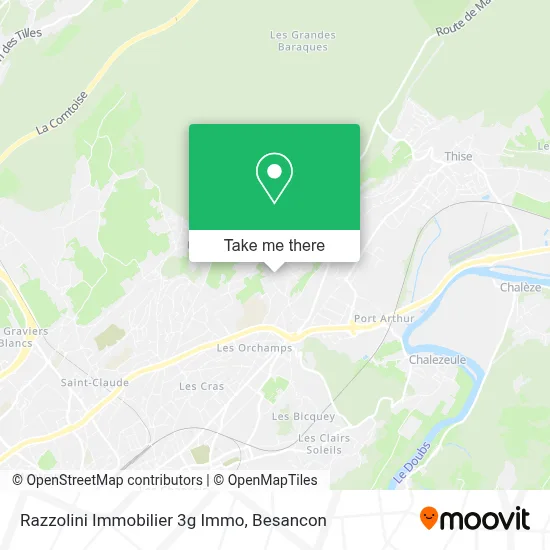 Razzolini Immobilier 3g Immo map