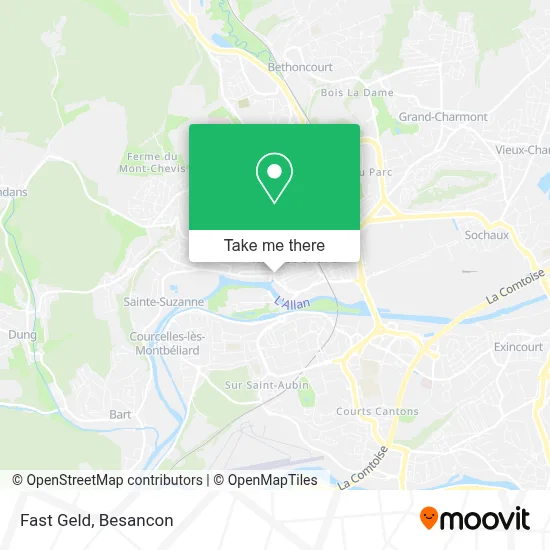 Fast Geld map