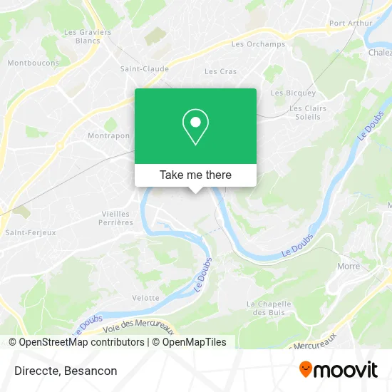 Direccte map