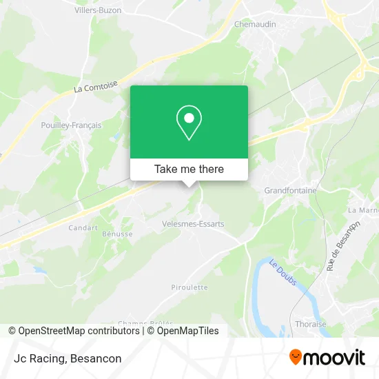 Jc Racing map