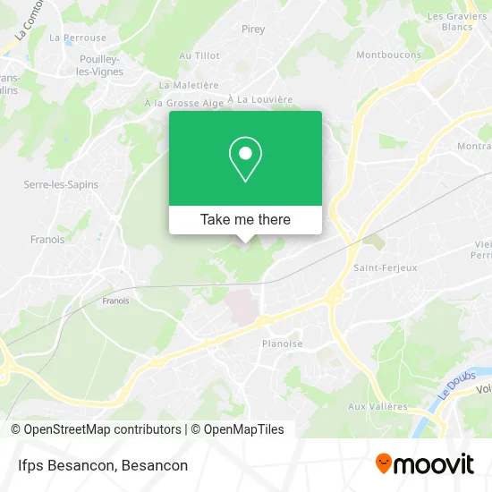 Ifps Besancon map