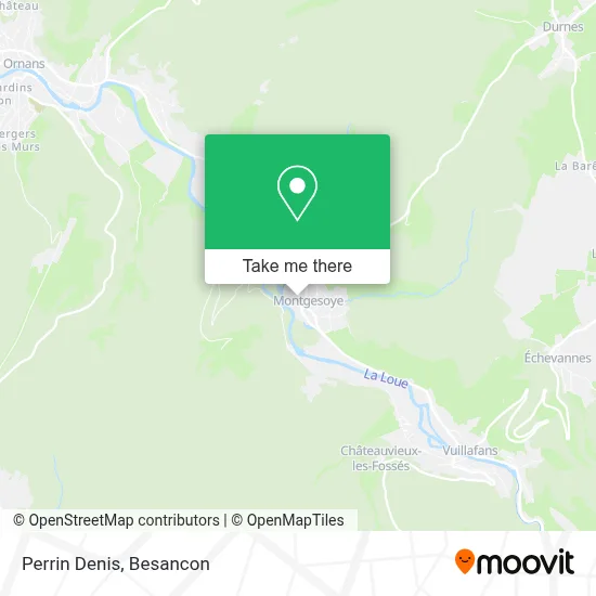 Perrin Denis map