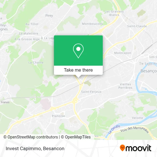 Invest Capimmo map