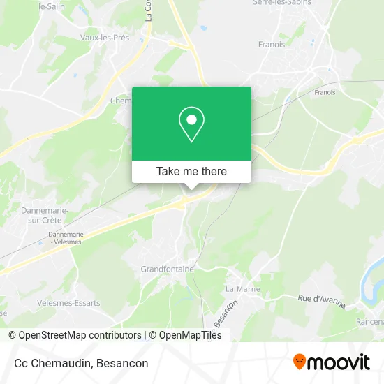 Cc Chemaudin map