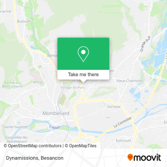 Dynamissions map